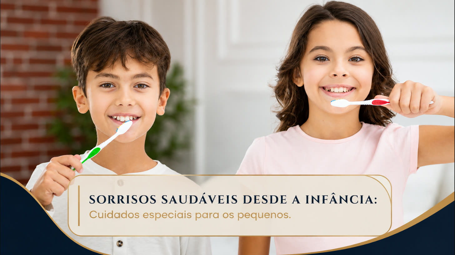 Sorrisos saudáveis desde a infância — Koseki & Prado